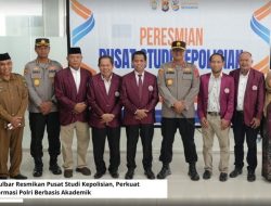 Kolaborasi Unsulbar–Polda Sulbar Resmikan Pusat Studi Kepolisian, Dorong Reformasi Polri Berbasis Riset