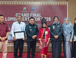 Bupati dan Wakil Bupati Majene Tutup Grand Final Lomba Bertutur 2026, Wujudkan Generasi Cinta Literasi dan Budaya Baca