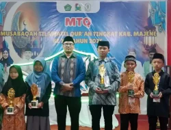 Ketua Komisi III DPRD Majene Hadiri Penutupan MTQ Tingkat Kabupaten