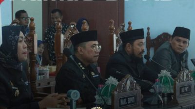Dipimpin M. Idwar, DPRD Majene Gelar Paripurna Pembahasan Tingkat I Ranperda Pertanggungjawaban APBD 2025